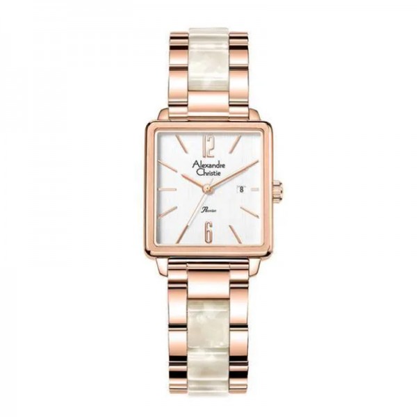 Alexandre Christie AC 2B80 Rosegold White LDBRGSL Alexandre Christie AC 2B80 Rosegold White LDBRGSL